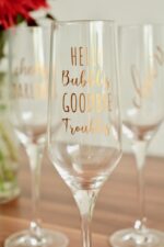 Pohár na šampanské - Hello Bubbles, goodbye Troubles – Obrázok 2