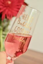 Pohár na šampanské - Hello Bubbles, goodbye Troubles