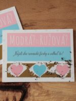Stieracie oznámenie - Modrá či ružová?