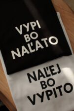 Tričká pre dvojicu - Naľej bo vypito - vypi bo naľato – Obrázok 2