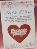 Stieracie oznámenie - Budeš moja družička? – Obrázok 5