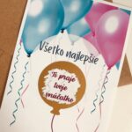 Stieracie oznámenie - Všetko najlepšie