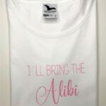 Team bride/Tím nevesty - Tričko na rozlúčku so slobodou