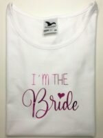 Team bride/Tím nevesty - Tričko na rozlúčku so slobodou