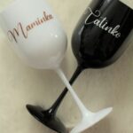 Plastový pohár v štýle MOËT ako darček pre rodičov