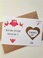 Darček pre učiteľov - Sovička (vlastný text)