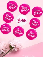 Set odznakov Team Bride