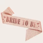 Šerpa Bride to Be - rose gold