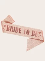 Šerpa Bride to Be - rose gold