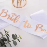 Šerpa Bride to Be - biela
