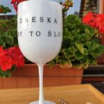 Plastový pohár v štýle MOËT - Dneska by to šlo