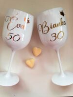 Plastový pohár v štýle MOËT - narodeninový