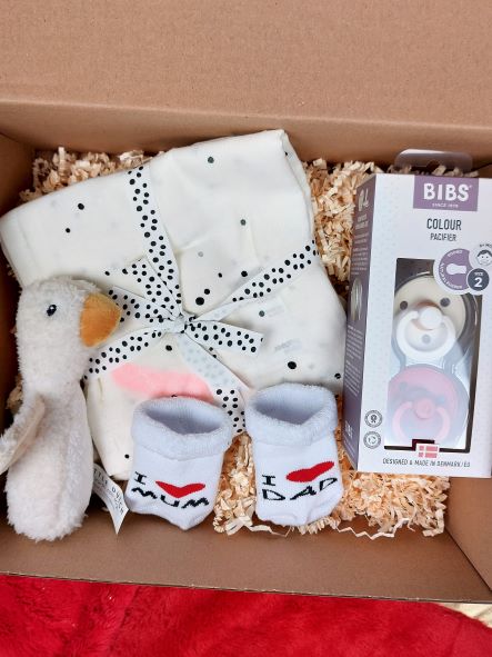 Darčekový box k narodeniu dieťatka - Húska