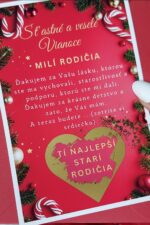 Vianočné oznámenie tehotenstva - Poďakovanie (vlastný text) – Obrázok 3