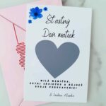 Deň matiek - Vlastný text (strieborné srdiečko)