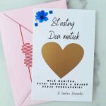 Deň matiek - Vlastný text (zlaté srdiečko) – Obrázok 2