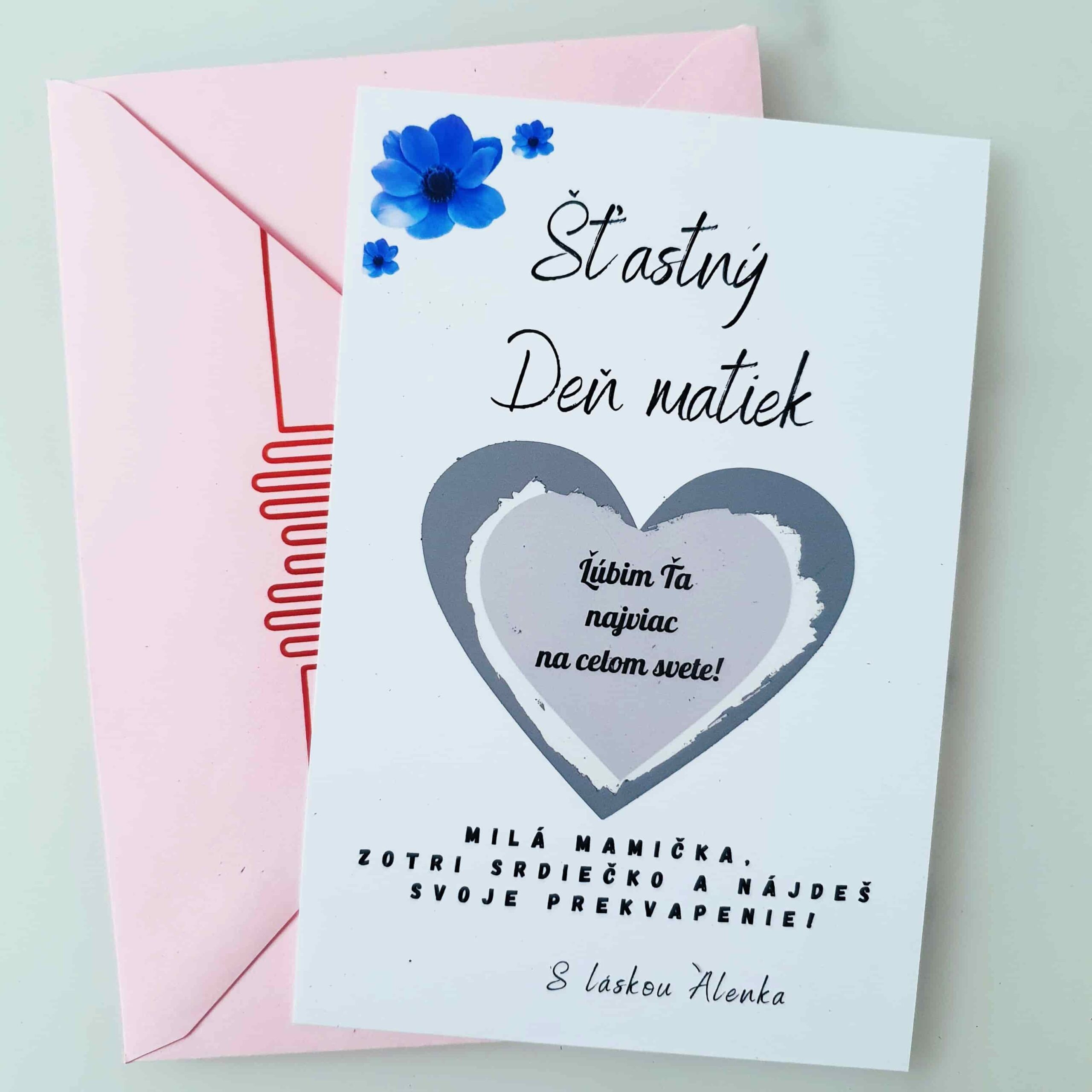 20250425_173846 Deň matiek - Vlastný text (strieborné srdiečko)