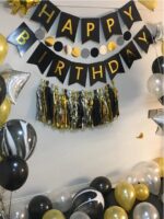 Narodeninový darčekový box - čierny Happy BirthDay – Obrázok 5