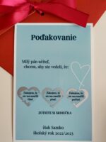 Darček pre učiteľov  - Poďakovanie pánovi učiteľovi