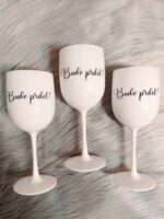 Plastový pohár v štýle MOËT - Bude prdel