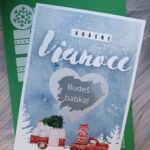 Stieracia kartička - Krásne Vianoce so strieborným srdiečkom (vlastný text)