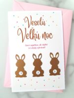 Veľkonočná výslužka pre kamaráta -  Traja zajačikovia