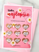 Stieracia kartička - Všetko najlepšie - Sladký božtek