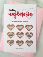 Stieracia kartička - Všetko najlepšie - Poloha na želanie