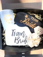 PERSONALIZOVANÝ darčekový box pre družičku alebo nevestu v luxusnej čiernej krabičke s menom – Obrázok 4
