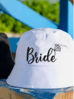 Bride klobúčik - biely