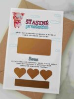 Stieracie oznámenie - Šťastné prasiatko – Obrázok 3
