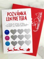Stieracia kartička - Veselé Vianoce - Pozvánka pre Teba – Obrázok 2