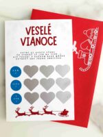 Stieracia kartička - Veselé Vianoce - Kam, kedy, s kým? – Obrázok 2