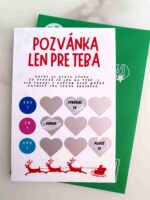 Stieracia kartička - Veselé Vianoce - Pozvánka pre Teba – Obrázok 3