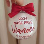 Vianočná guľa - Naše prvé Vianoce v novom dome/byte (2025) – Obrázok 2