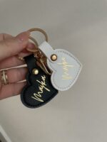 Personalizovaná kľúčenka s menom - srdiečko – Obrázok 3