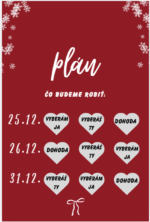 Stieracia kartička - Vianočný plán – Obrázok 4
