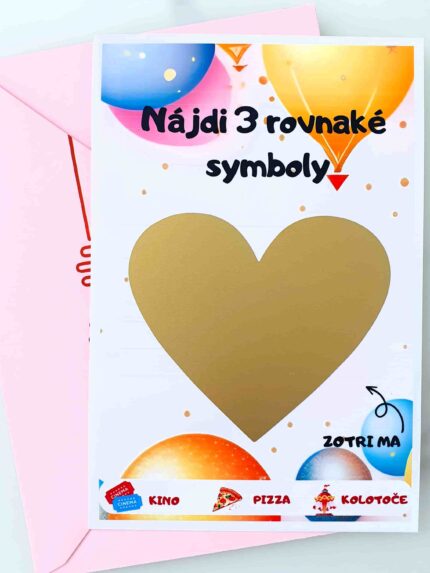 Deň detí - Nájdi 3 rovnaké symboly