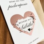 Stierací los - Ako oznámiť tehotenstvo - ružové