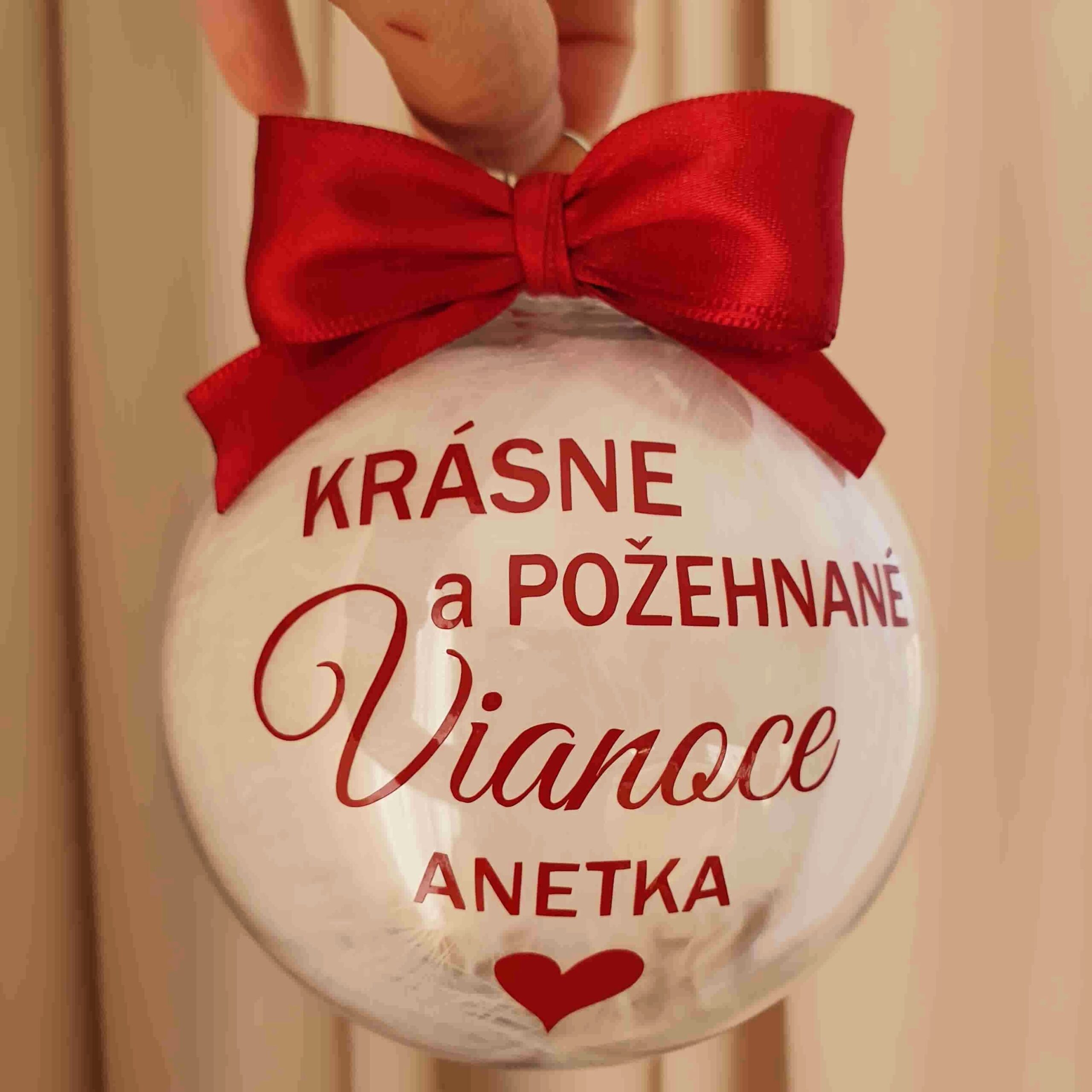 20241201_111945_kop Vianočná guľa - Krásne a požehnané Vianoce