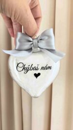 Vianočné srdiečko - Chýbaš nám – Obrázok 2